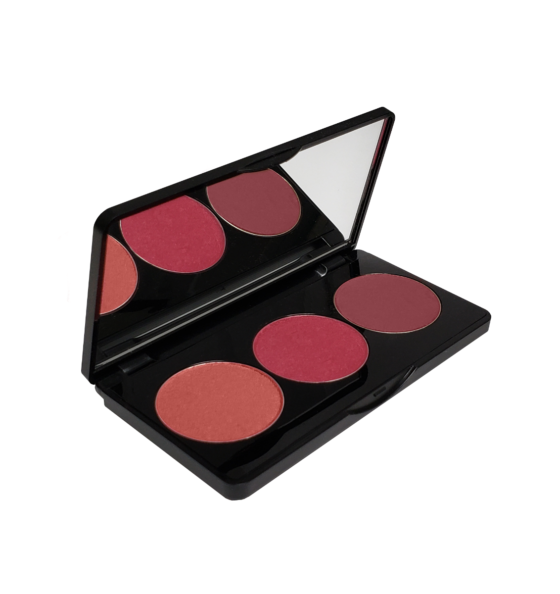 Elevate your beauty game with the exquisite Sweet Cheeks Blush Palette - a stunning trio of rosy shades from our Private Label Manufacturing experts. Unlock a world of radiance and quality with this true gem in cosmetics. Crafted with precision and passion, this palette is a work of art that will leave you with a truly illuminated complexion.