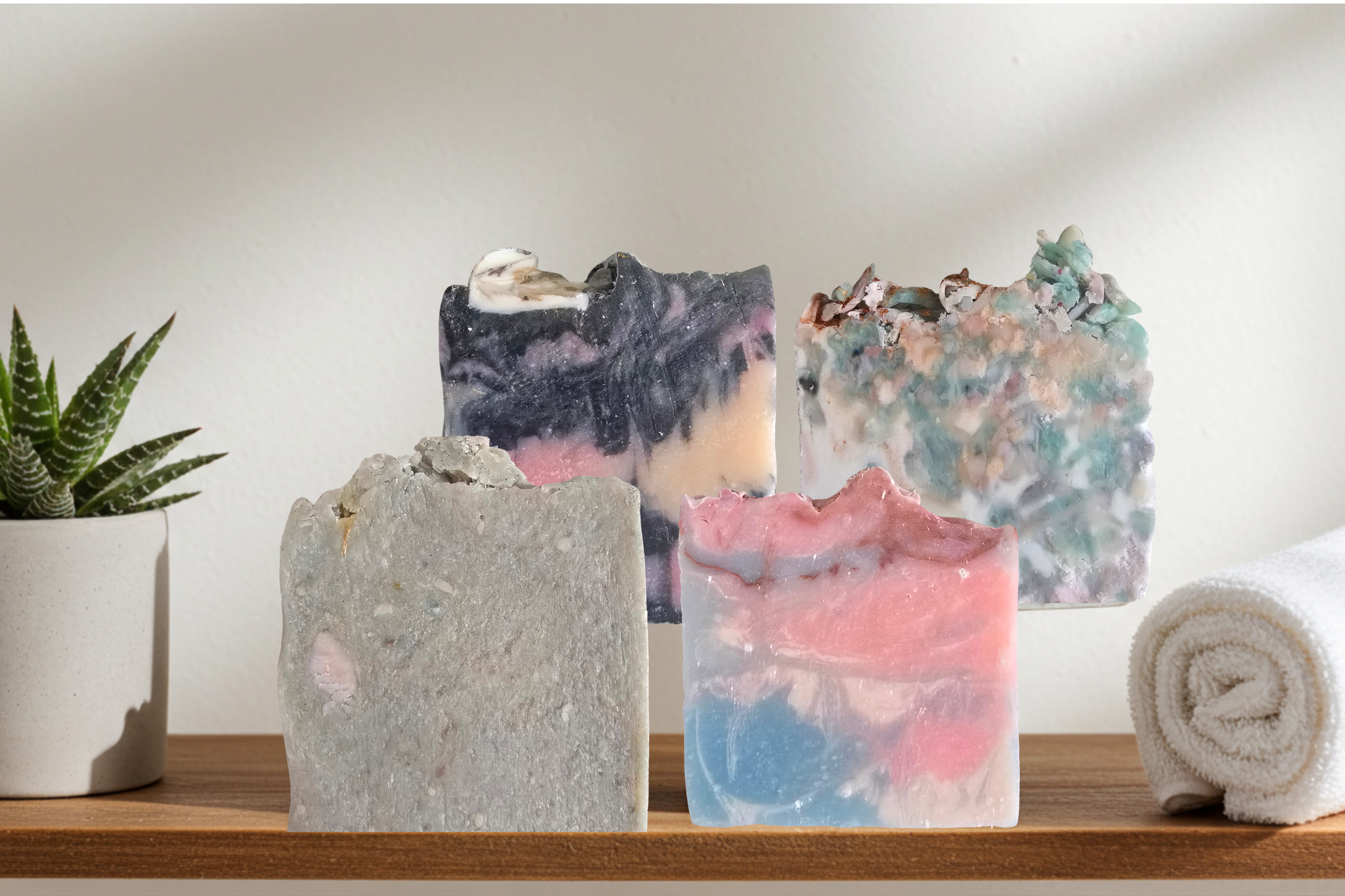 Apothecary Artisan Ritual Soap Set (4-Pack)
