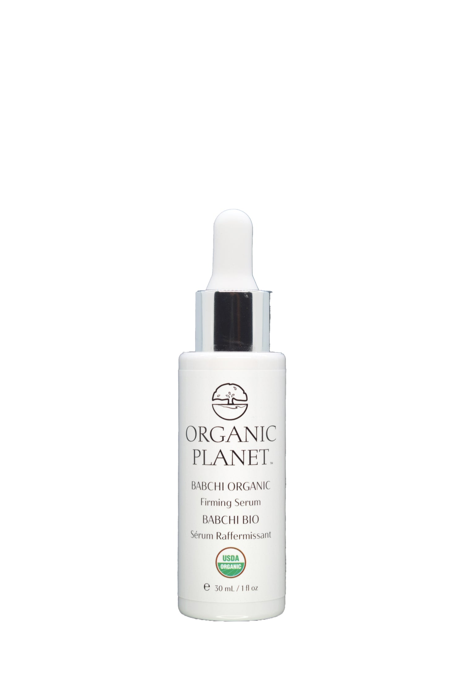 Babchi Organic Firming Serum harnesses the power of Psoralea Corylifolia seed to naturally firm skin and enhance collagen production without irritation. This gentle, plant-based retinol alternative helps reduce pigmentation, sunspots, and fine lines while soothing inflammation and supporting skin barrier repair. Perfect for sensitive, acne-prone, and mature skin, it delivers effective age-defying benefits in a USDA-certified organic and vegan formula. Embrace a smoother, more radiant complexion.