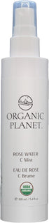USDA Organic components make up 95–100% of Rose Water C Mist. Apply our Rose Water C Mist to your skin to nourish and revitalize it. With its gentle cleansing and moisturizing properties, Rosa Damascena Flower Water, Witch Hazel Extract, Amla Fruit Extract, Aloe Leaf Juice, and Glycerin leave your skin feeling renewed and cleansed. For yourself, discover the potent advantages of using ORGANIC PLANET ingredients.