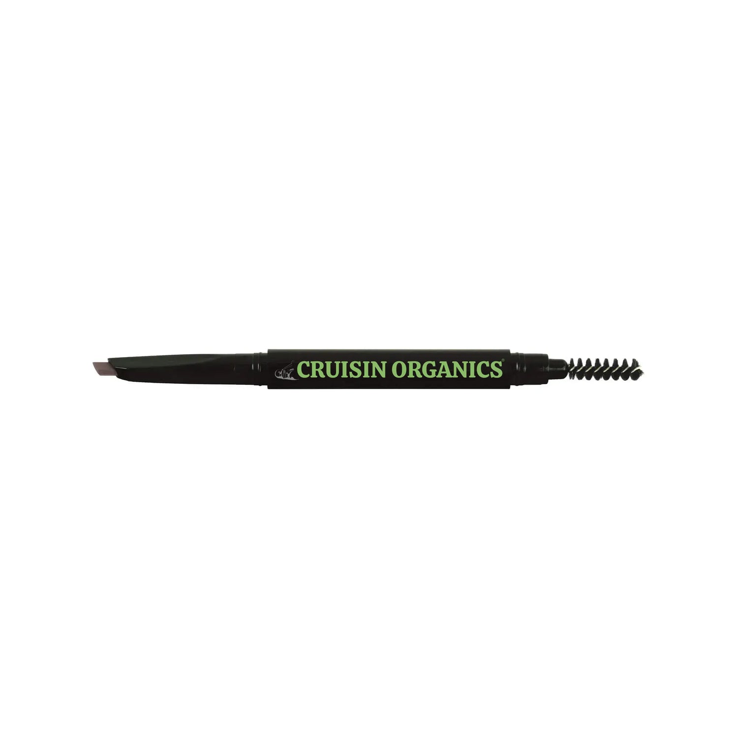 Achieve a full Ash Brown automatic eyebrow pencil effortlessly with the help of Cruisin Organics automatic eyebrow pencil. Featuring an angled tip and spooly tip, this dual-tip pencil allows for easy and natural brow shaping. Our all-in-one formula offers color, sculpting, and sealing properties for brows that last. Gently blend the color into your natural brows for a flawless finish.