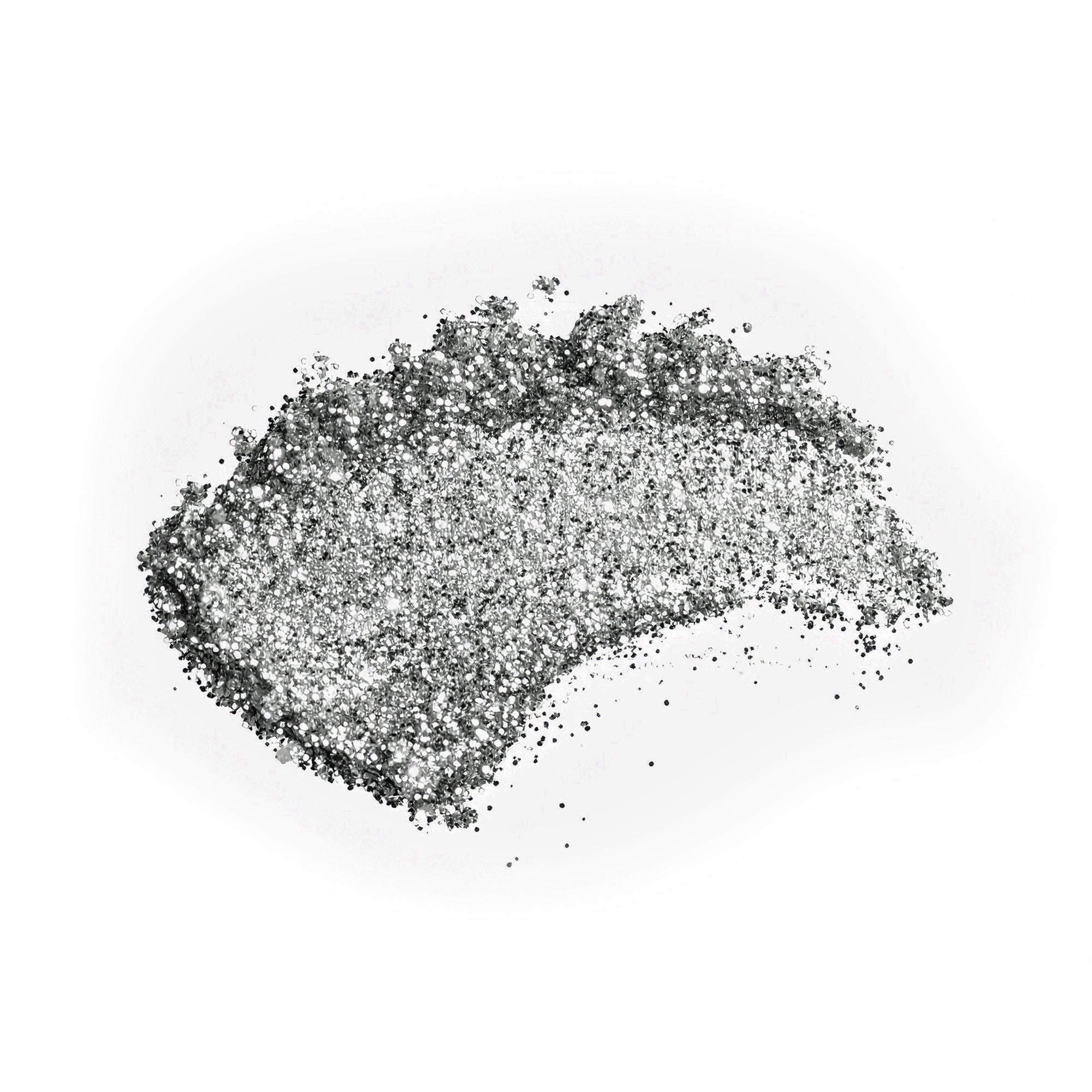 Versatile silver glitter dust that works on eyes, skin, and nails. The fine, lightweight formula creates a radiant shimmer you can wear subtle or bold. Easy to blend for professional-looking sparkle every time.
