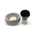 This set includes a bowl, brush, and soap by Cruisin Organics is made with natural, zero VOC and palm-free ingredients.