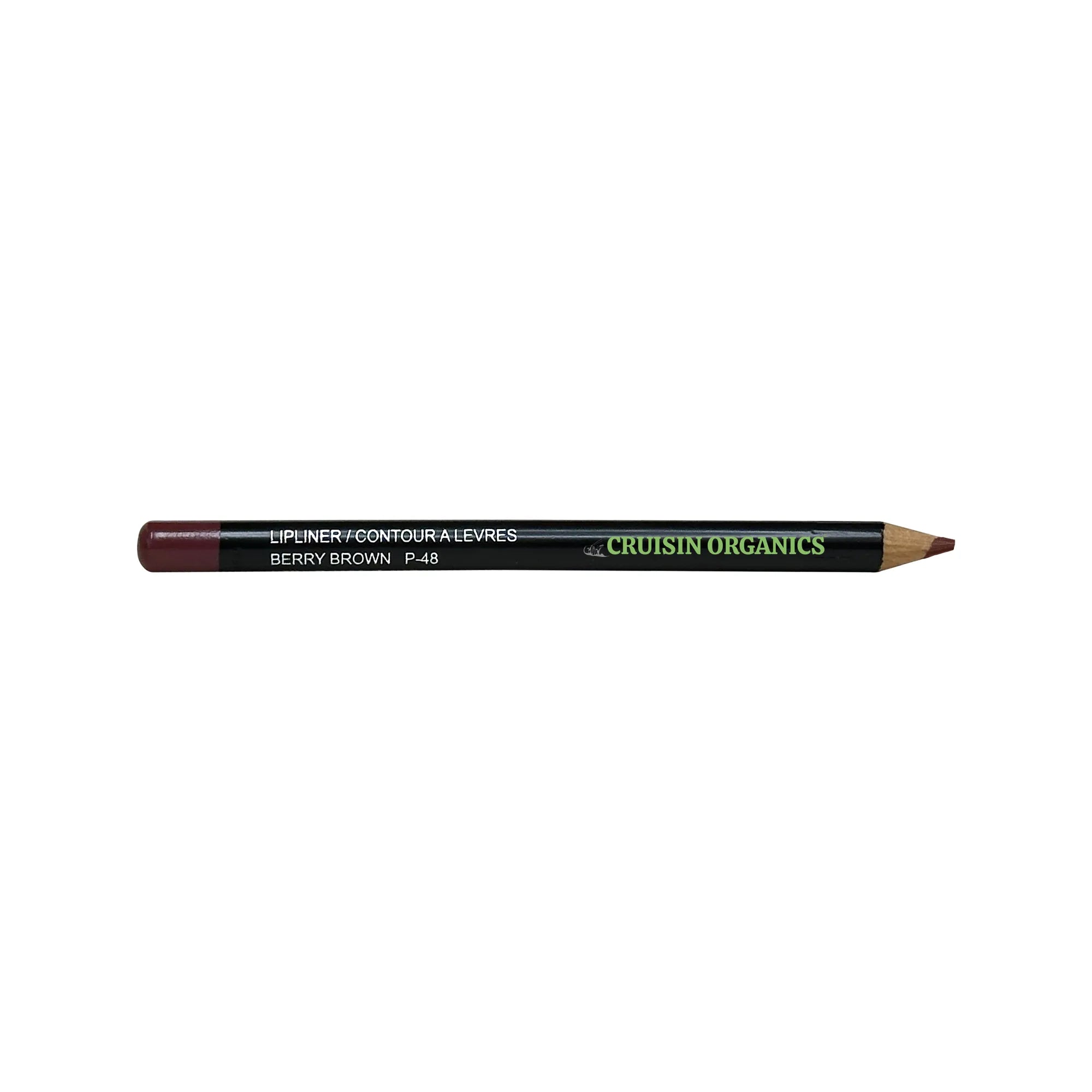 Experience the creamy and dreamy Berry Brown Lip Liner from Cruisin Organics. This liner enhances your distinctive lip look with precision and style.