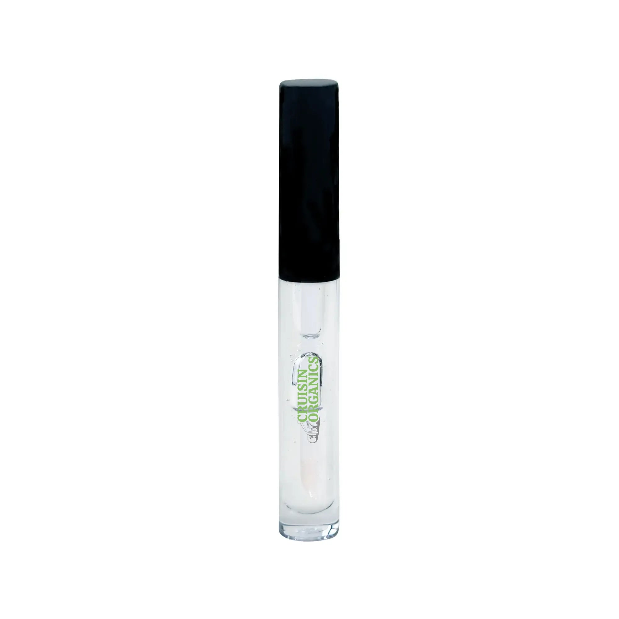 Experience the immediate plumping and juicy effects with Cruisin Organics Plumping Lip Gloss. This smooth, subtly tinted lip gloss provides the brilliant shine you desire, along with a gentle touch of color. Our distinctive formula, enriched with mineral oil and Vitamin E, ensures your lips stay moisturized and appear fuller.