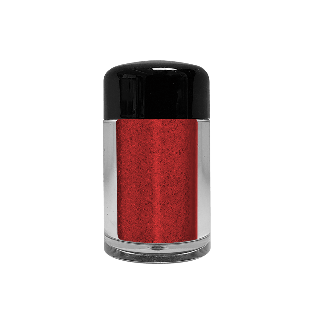 Discover Ruby Red Hair Glitter by Cruisin Organics. These glitzy particles will add a dazzling sparkle to any hair makeup look.