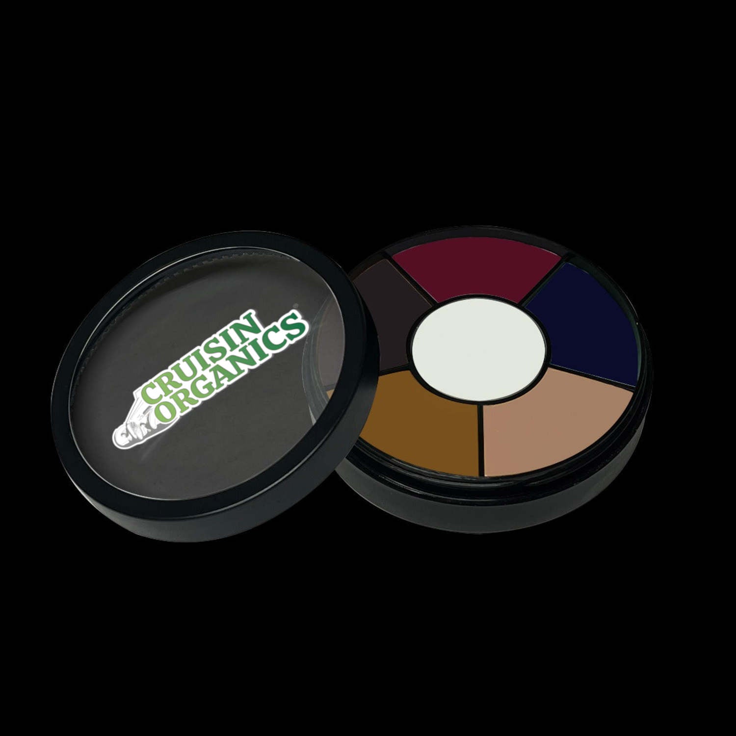 Make the FX aging process in the faces of the creative with grease wheels by Cruisin Organics.
