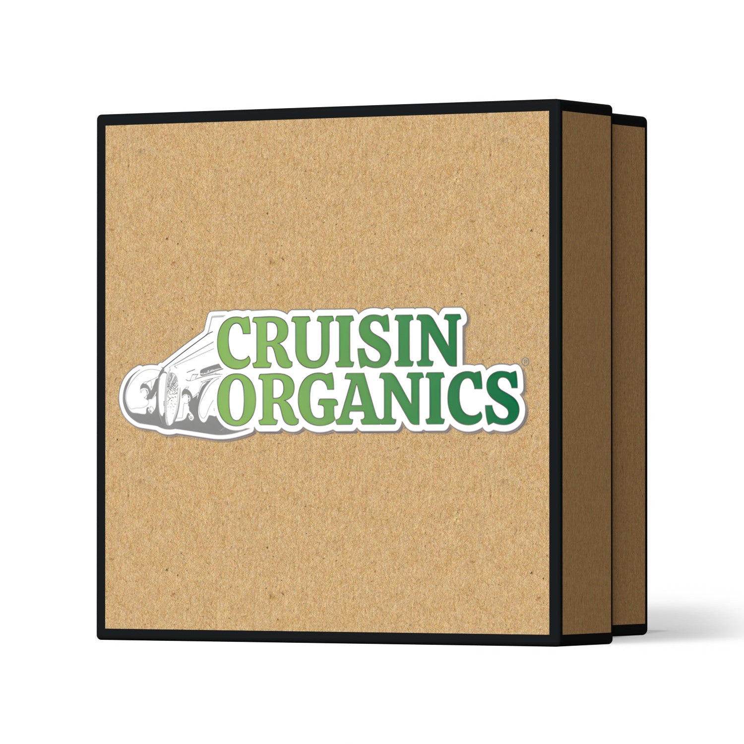 Kraft gift boxes by Cruisin Organics.