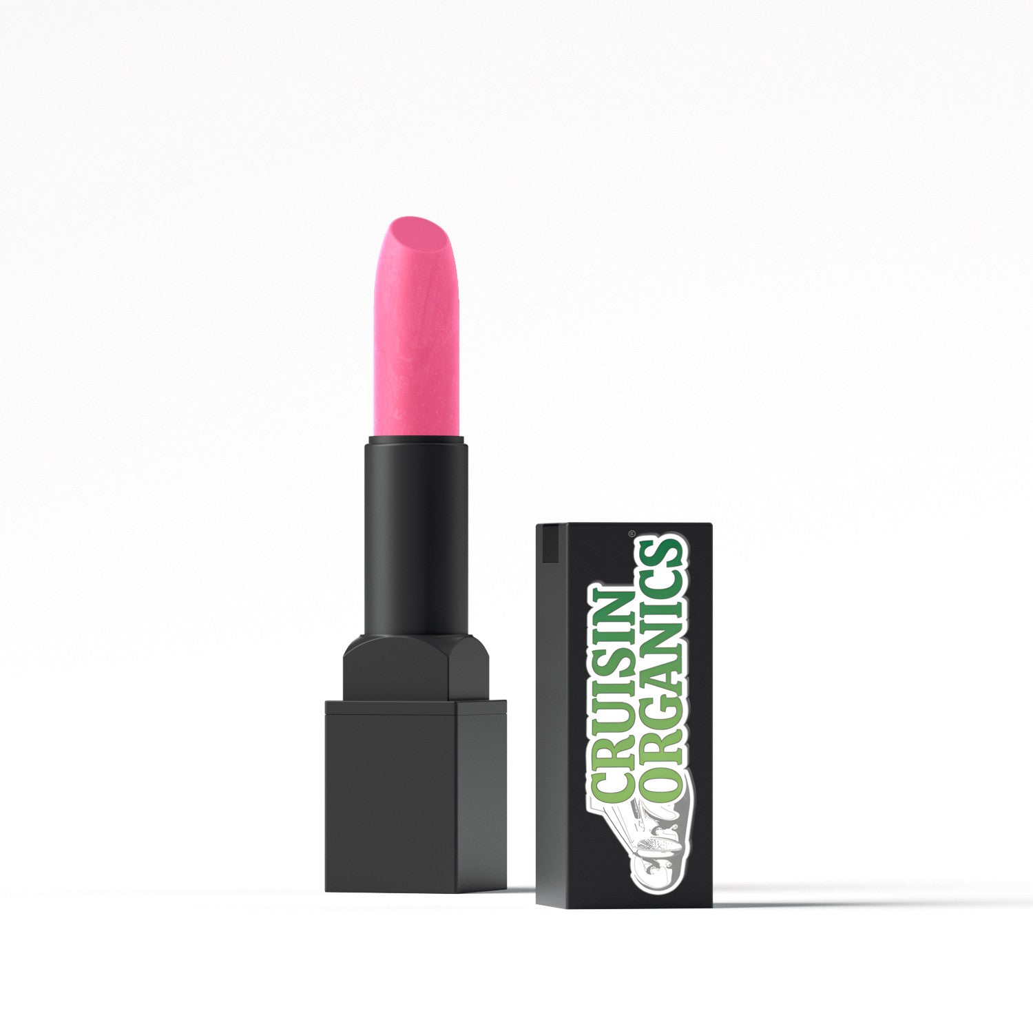Pink Lipstick by Cruisin Organics. Cruelty-free and paraben-free.