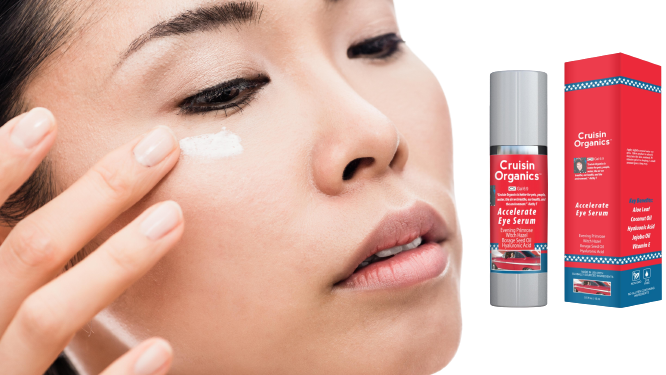 Cruisin Organics Hyaluronic Acid Serum is made with organic and natural grade key ingredients such as hyaluronic acid, evening primrose, borage seed, coconut oil, glycerin, sunflower oil, jojoba oil, white willow extract, vitamin E, rosemary extract, and rose essential oil. It is paraben-free, vegan, cruelty-free, dye-free, and made in the USA with globally sourced ingredients. Additionally, it does not contain any gluten-containing ingredients.