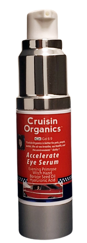 Hyaluronic Acid by Cruisin Organics reduces wrinkes, acts and a super potent moisturizer and protects skin with anti inflammatory capabilities.
