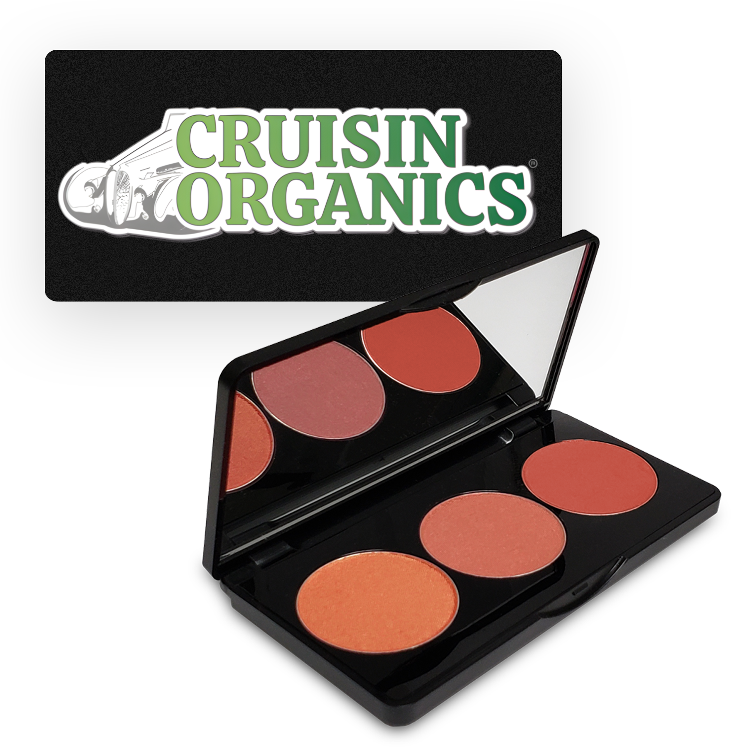 Upgrade your beauty routine with Cruisin Organics Kandy Kiss Blush Palette. As an essential tool for makeup lovers and beauty influencers alike, this trio offers sweet and timeless beauty. Enhance your look with top-tier cosmetics and achieve flawless results everytime.