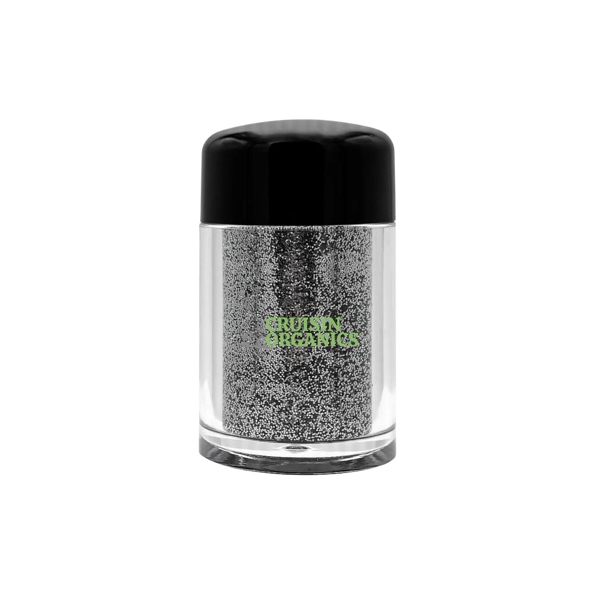 Add instant shimmer to eyes, skin, and nails with our ultra-fine silver glitter dust. This lightweight formula blends seamlessly for a radiant glow—from subtle to bold. Perfect for any look.