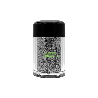 Add instant shimmer to eyes, skin, and nails with our ultra-fine silver glitter dust. This lightweight formula blends seamlessly for a radiant glow—from subtle to bold. Perfect for any look.