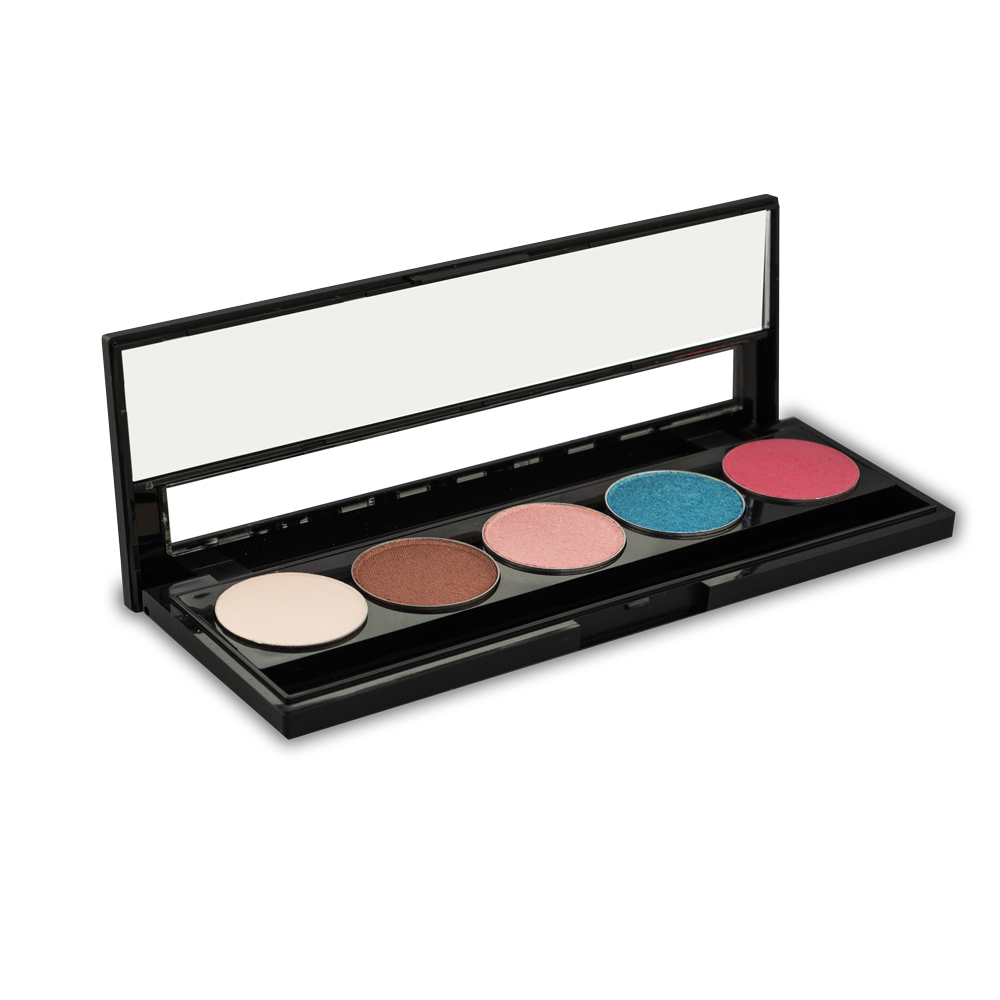 Introducing Doll Baby Eyeshadow 5 Palette SPF, where cute meets sophistication. Achieve a glowing mannequin look with trendy hot pink and blue shades. Get dolled up for spring with this exclusive palette that will elevate your makeup game.