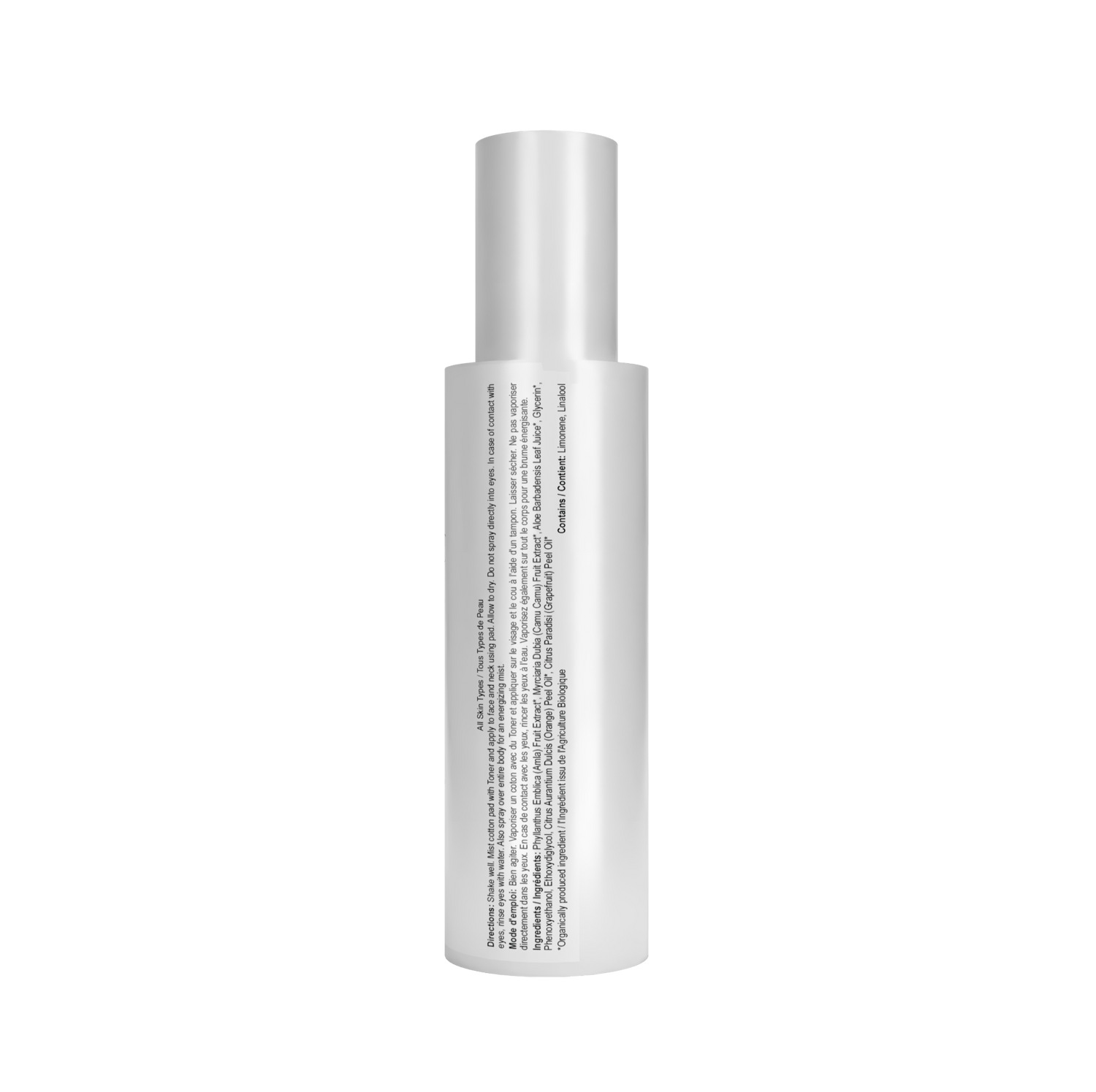 Feel revitalized with the Amla C Boost Energizing Mist, featuring 89% certified organic ingredients like antioxidant-rich camu camu and vitamin C-packed amla. This refreshing mist soothes your skin and invigorates your senses, making it ideal for all skin types. Use it to refresh your face or body anytime you need a natural energy lift. Harness the power of superfruits and stay energized all day long.