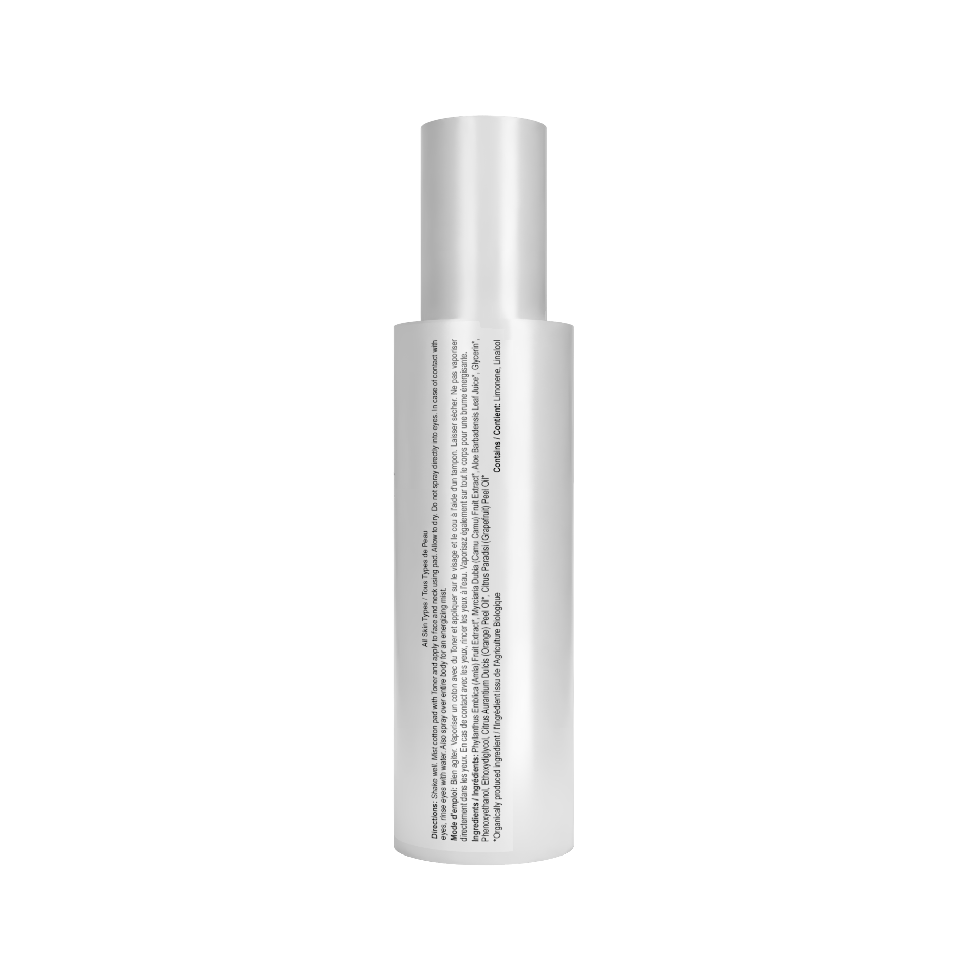Feel revitalized with the Amla C Boost Energizing Mist, featuring 89% certified organic ingredients like antioxidant-rich camu camu and vitamin C-packed amla. This refreshing mist soothes your skin and invigorates your senses, making it ideal for all skin types. Use it to refresh your face or body anytime you need a natural energy lift. Harness the power of superfruits and stay energized all day long.