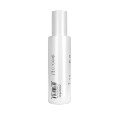White cylindrical bottle with a label on a white background. Revitalize your skin and senses with the Amla C Boost Energizing Mist. Featuring 89% certified organic ingredients like antioxidant-rich camu camu and vitamin C-packed amla, this mist delivers a refreshing burst of energy. Suitable for all skin types, it soothes your face or refreshes your entire body whenever you need a natural lift. Harness the power of superfruits and stay energized throughout your day.