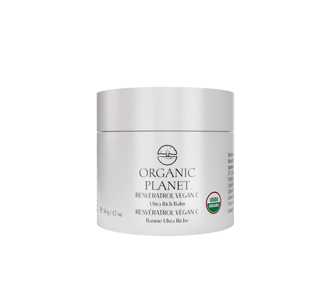 Experience the rejuvenating power of Resveratrol Vegan C Ultra Rich Balm, a luxurious skin repair and moisturizer. This balm is packed with Resveratrol Complex-C, organic, vegan butters, and oils full of nourishing fatty acids, omega-3s, and antioxidants. Wake up to firmer skin and reduced fine lines, thanks to the thick dose of Vitamin C and organic ingredients. Your skin will be safeguarded against environmental stressors with potent phenol antioxidants.