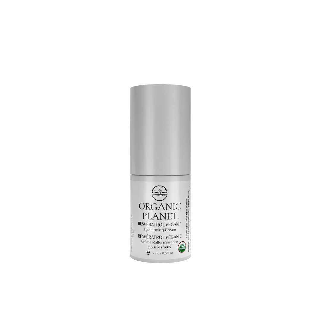 This USDA-certified organic eye cream nurtures your delicate eye area with powerful natural ingredients. The unique blend of Resveratrol Complex-C, antioxidants, vitamin C, and flavonoids works together to firm skin, plump and freshen your appearance, and visibly reduce fine lines and wrinkles. Our vegan formula provides effective care while honoring your commitment to plant-based products.