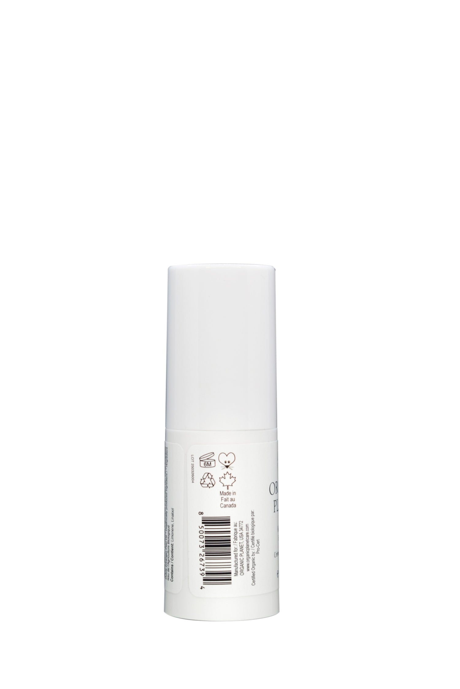 White cylindrical container with a barcode label on a white background. The rich antioxidant content protects the delicate eye area from environmental stressors and free radical damage, helping to maintain healthy skin.