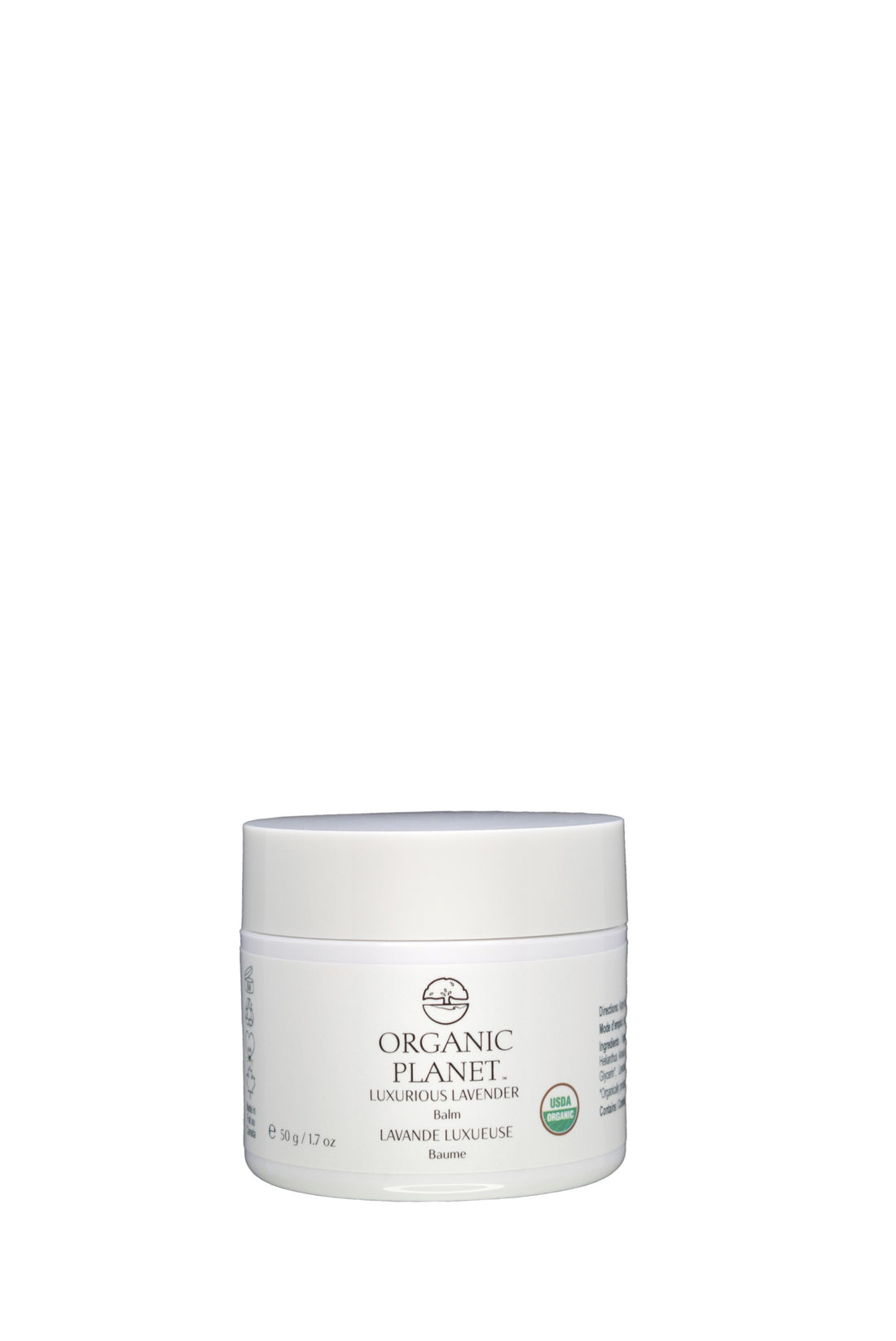 Introducing the USDA Certified Organic Luxurious Lavender Balm. Transform your skincare routine with this deeply hydrating balm that reduces fine lines and reveals a radiant glow. Indulge in the calming lavender scent for a luxurious daily treat. Experience the power of nature for a truly nourishing experience.