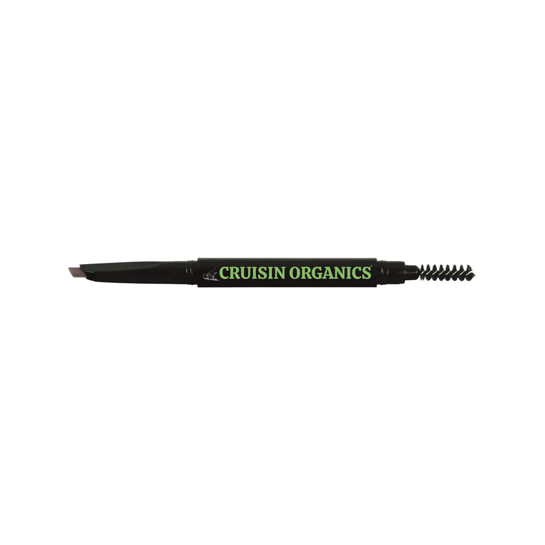 Achieve a full Ash Brown automatic eyebrow pencil effortlessly with the help of Cruisin Organics automatic eyebrow pencil. Featuring an angled tip and spooly tip, this dual-tip pencil allows for easy and natural brow shaping. Our all-in-one formula offers color, sculpting, and sealing properties for brows that last. Gently blend the color into your natural brows for a flawless finish.