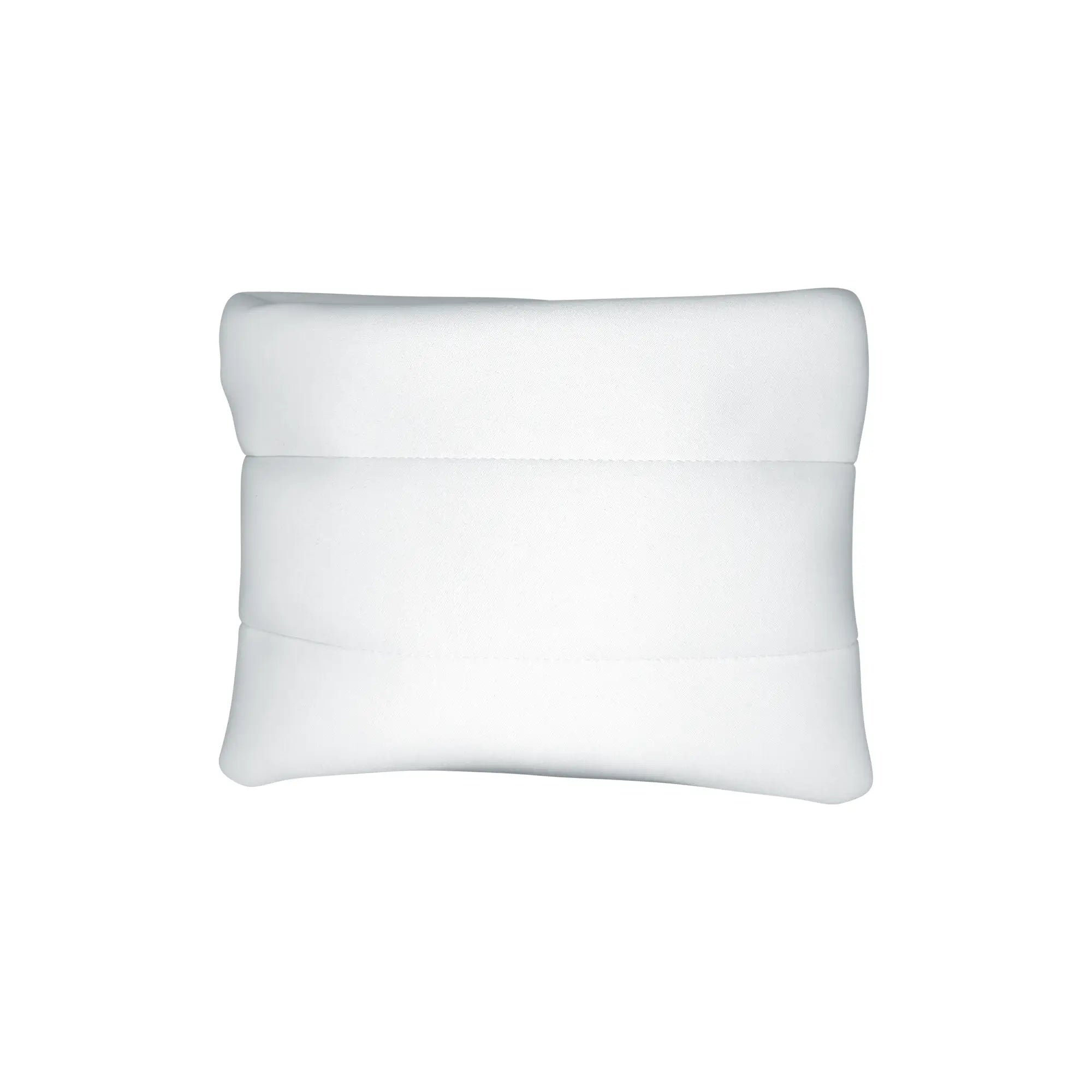 Cruisin Organics White Quilted Makeup Bag and Cosmetic Travel Pouch.