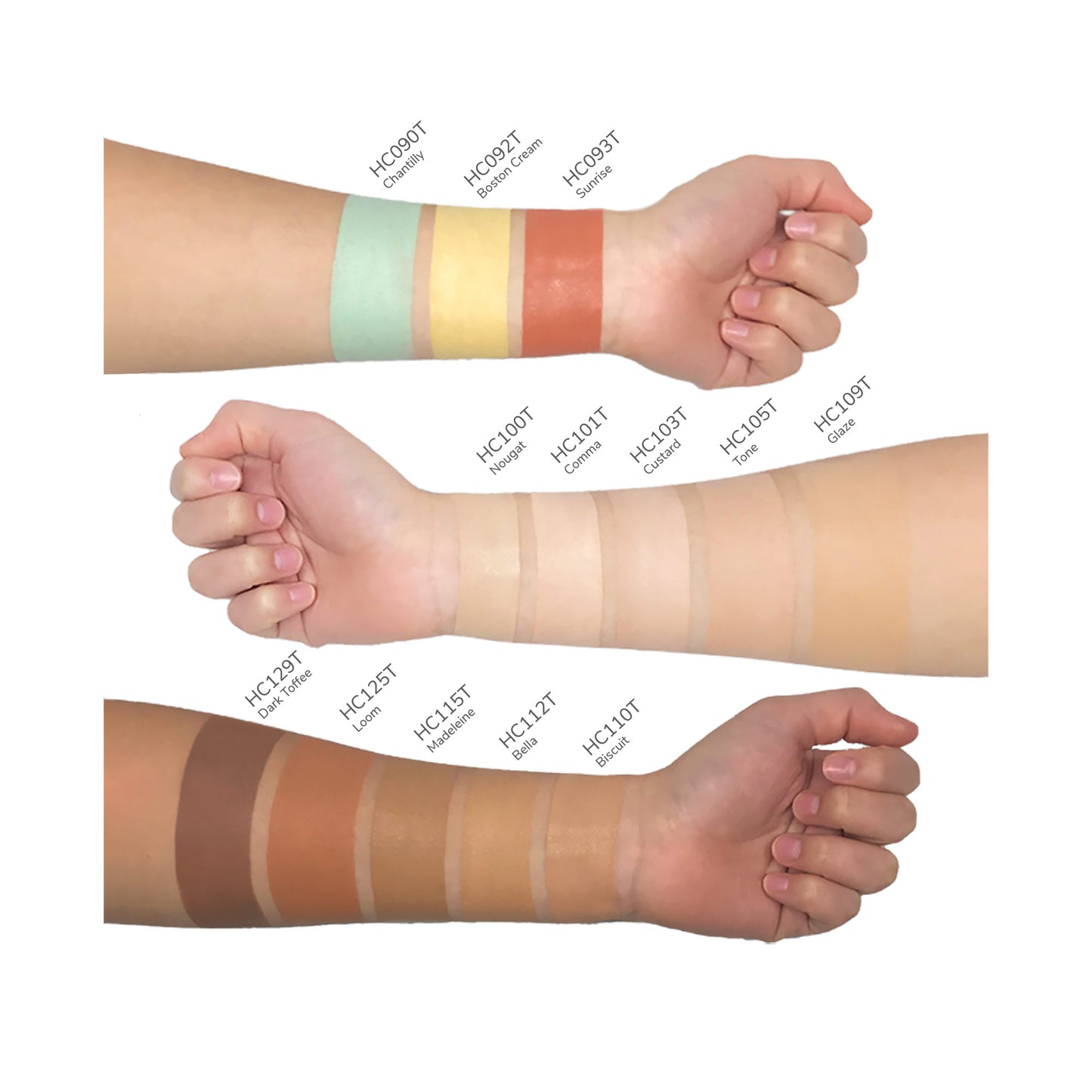 Introducing Cruisin Organics Bella Concealing Cream. With 13 shades to choose from, our full-coverage, brightening concealer is perfect for spot treatments and color correcting. Its creamy formula blends effortlessly, giving you a more youthful and radiant complexion. Use the doe foot applicator to easily dab on tough, dark spots.