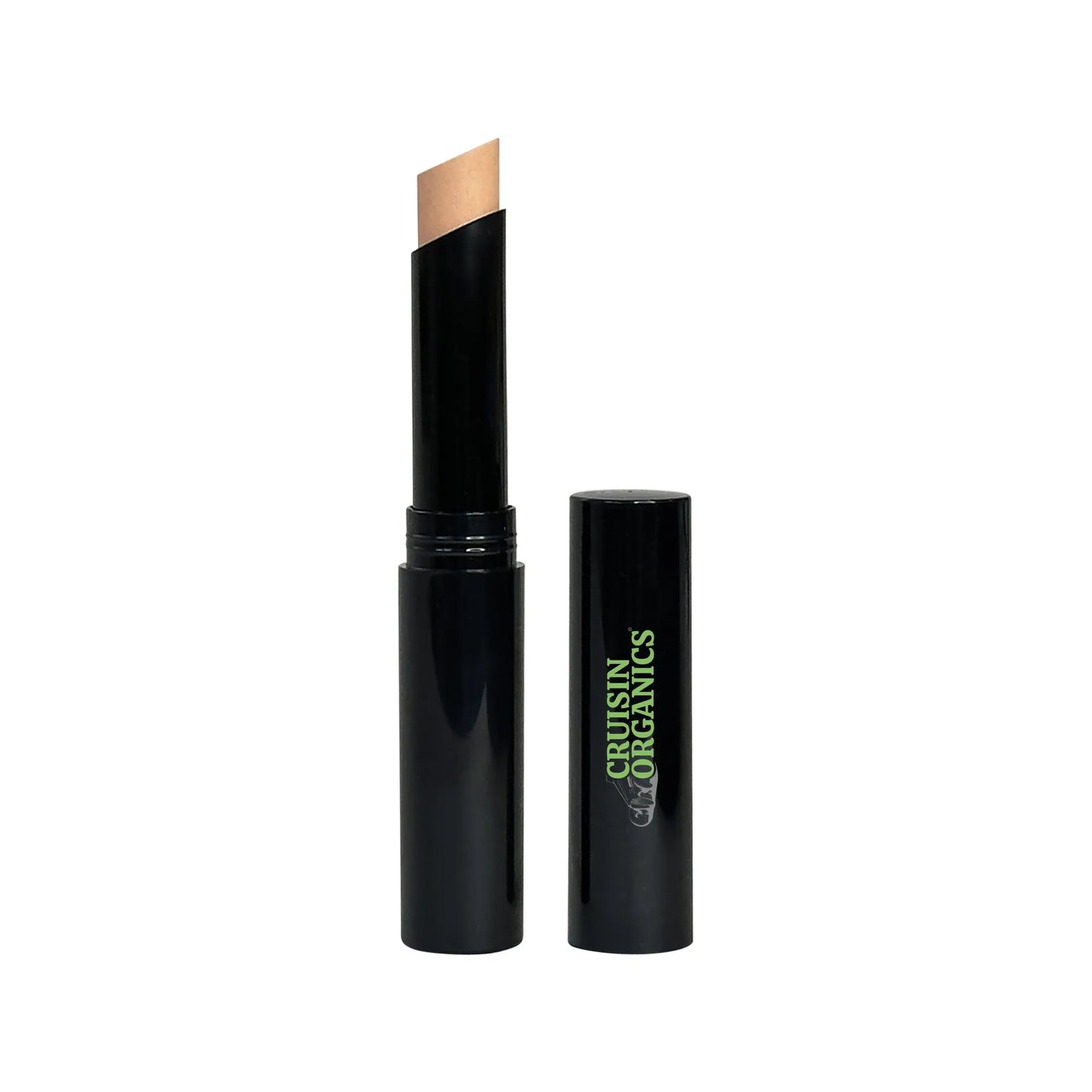 Cruisin Organics Beige Creme Concealer Stick is oh so creamy, and surprisingly, dark skin is covered!