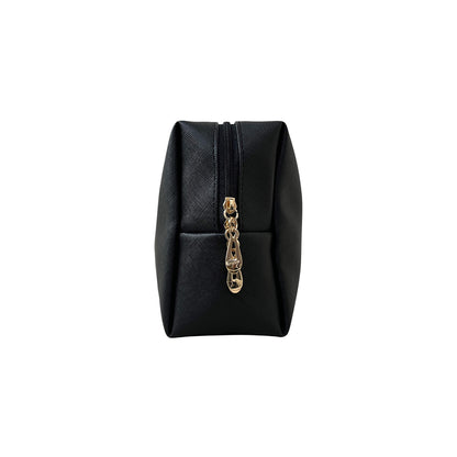  Get ready for longer days and vacations with Cruisin Organics Everywhere Makeup Bag! Designed for all your travels, this waterproof and collapsible bag has a sleek black aesthetic. Perfect for pool days and more!