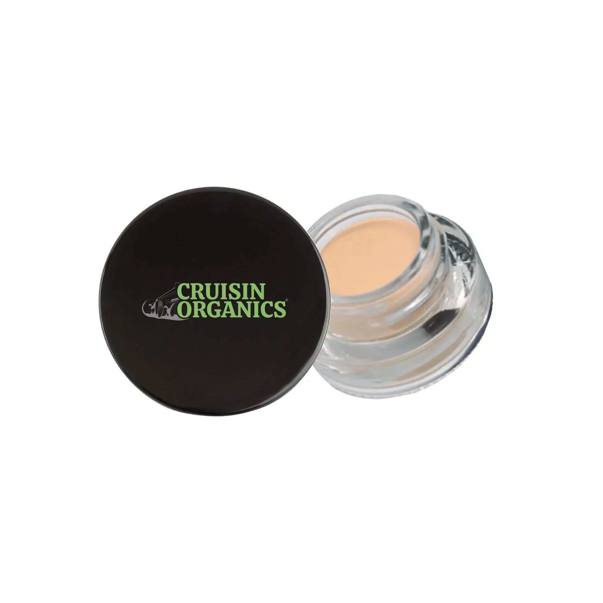 Cruisin Organics Eye Primer has arrived! Cover the imperfections and discolorations of your eyelids with our creamy silicone formula. With this eye primer, lasting blissful eyeshadow follow and no creases appear. Completely prevent creasing from happening  your eyeshadows. This primer is sheer, softening and azures impeccable application of color to your lids!