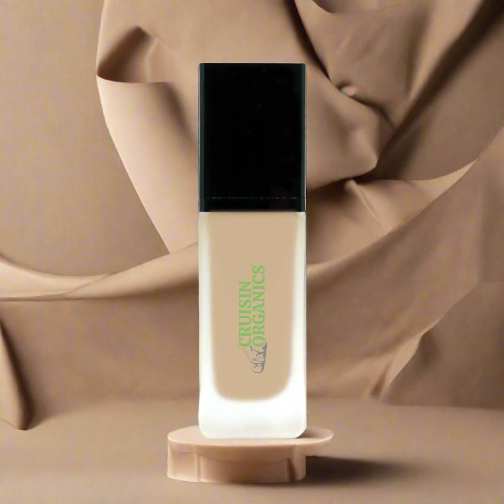 Expertly formulated by Cruisin Organics, the Sandscape Foundation provides medium to full coverage with a natural, dewy finish. This paraben-free and vegan foundation not only enhances your complexion. Discover a breathable foundation that keeps your skin healthy and radiant.