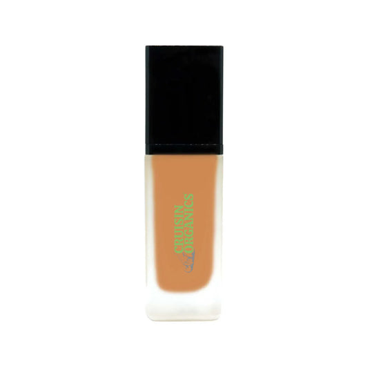 Marigold Foundation with SPF Glow provides medium to full coverage with a dewy, radiant finish and added SPF 15. Great for clients seeking breathable protection from the sun.