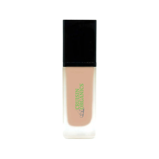 Introducing Cruisin Organics Warm Nude Foundation - the solution for a flawless complexion. This cruelty-free foundation provides SPF 15 protection while remaining free of parabens and oils. Its vegan formula ensures a guilt-free makeup experience. Achieve a naturally radiant look without any harsh chemicals.