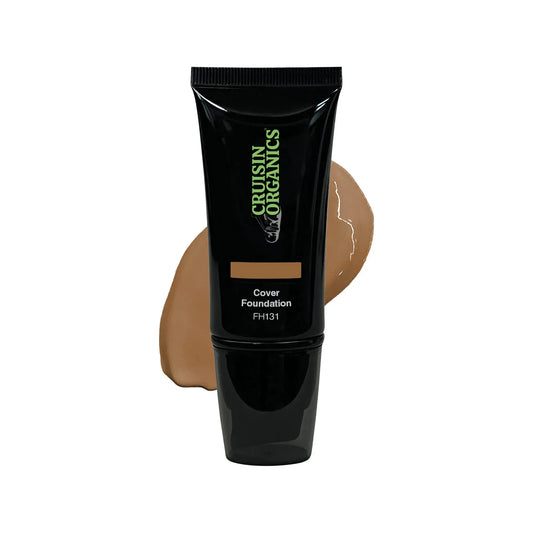 Coco Full Cover Foundation by Cruisin Organics provides skin-caring, non-toxic, and anti-aging effects. Infused with skin-loving glycerol, it's also antimicrobial and used as a humectant in pharmaceutical formulations. Its breathable and transfer-proof formula visibly firms and maintains a satin finish for up to 10 beautiful hours. Plus, it offers up to 24 hours of hydration. Suitable for all skin types.