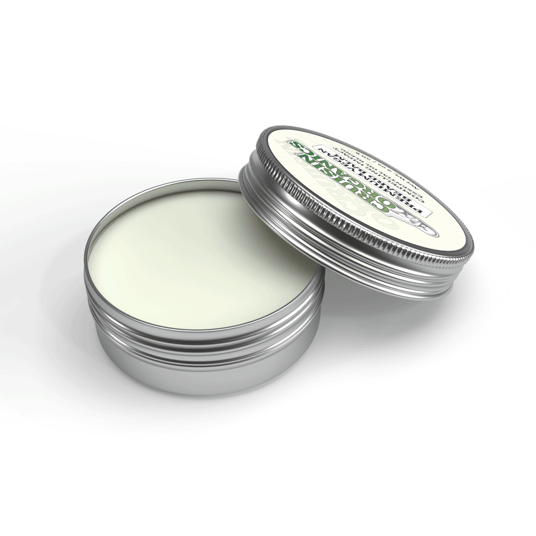 Inspire Beard Balm by Cruisin Organics is a vegan balm with a fresh scent of grapefruit, clary sage, and sandalwood. It has a combination of top, middle, and base notes for a long-lasting woodsy finish.