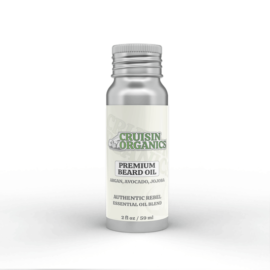 Essential Vegan & Palm Free Beard oil by Cruisin Organics.