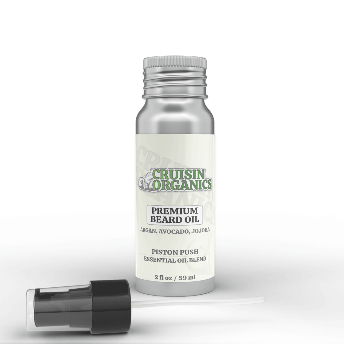 A clear, lightweight drop of unscented beard oil showcasing a fast-absorbing, non-greasy luxury texture.