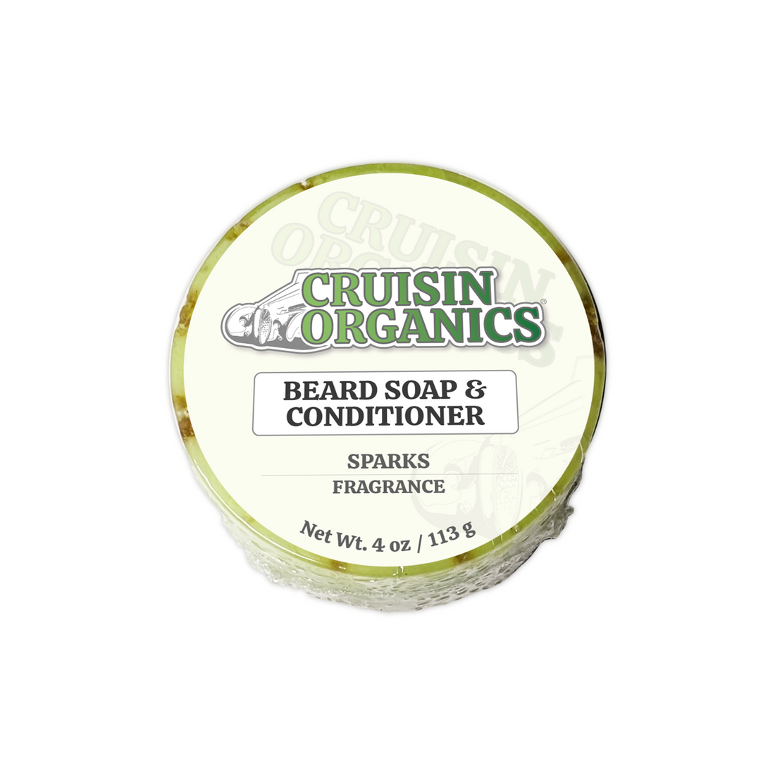 Cruisin Organics is the upgrade your beard care needs. Our luxurious soap &amp; conditioner. Our unique blend of African black soap, fatty acids, and natural butters leaves facial hair revitalized and moisturized. Lasts up to 2 months with a bold Cognac &amp; Cuban Solanaceae scent. Get confident and stylish with our product!