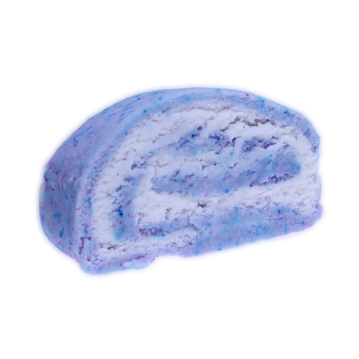 Cruisin Organics Lavender Bath Bomb. Made with essential oils, this palm-free and vegan bath bomb will pamper your skin and senses. Handmade for a truly indulgent experience.