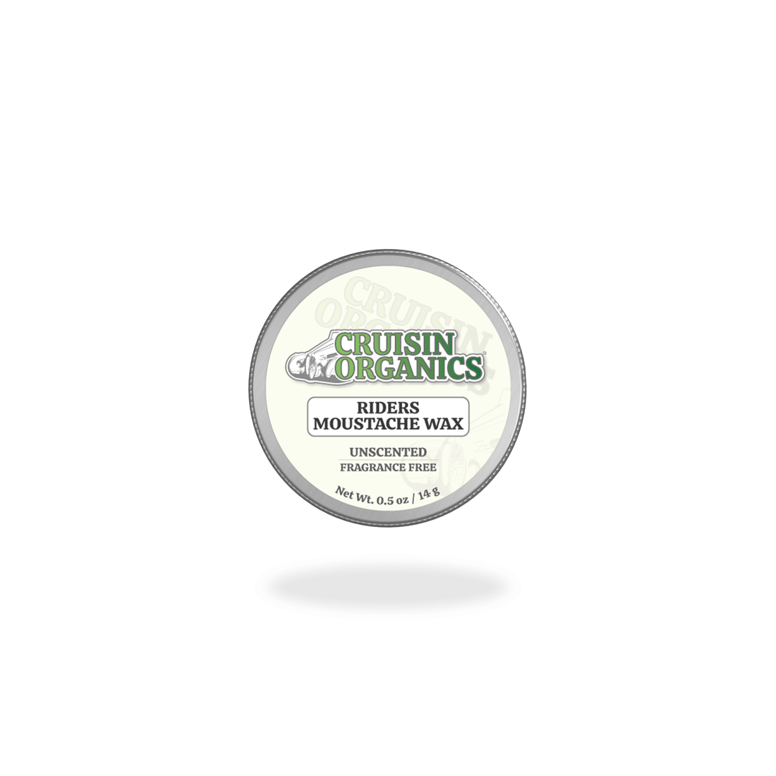 Get a sharp and stylish look with Cruisin Organics Riders Moustache Wax. Handmade with palm-free, dye-free, and scent-free formula, it&