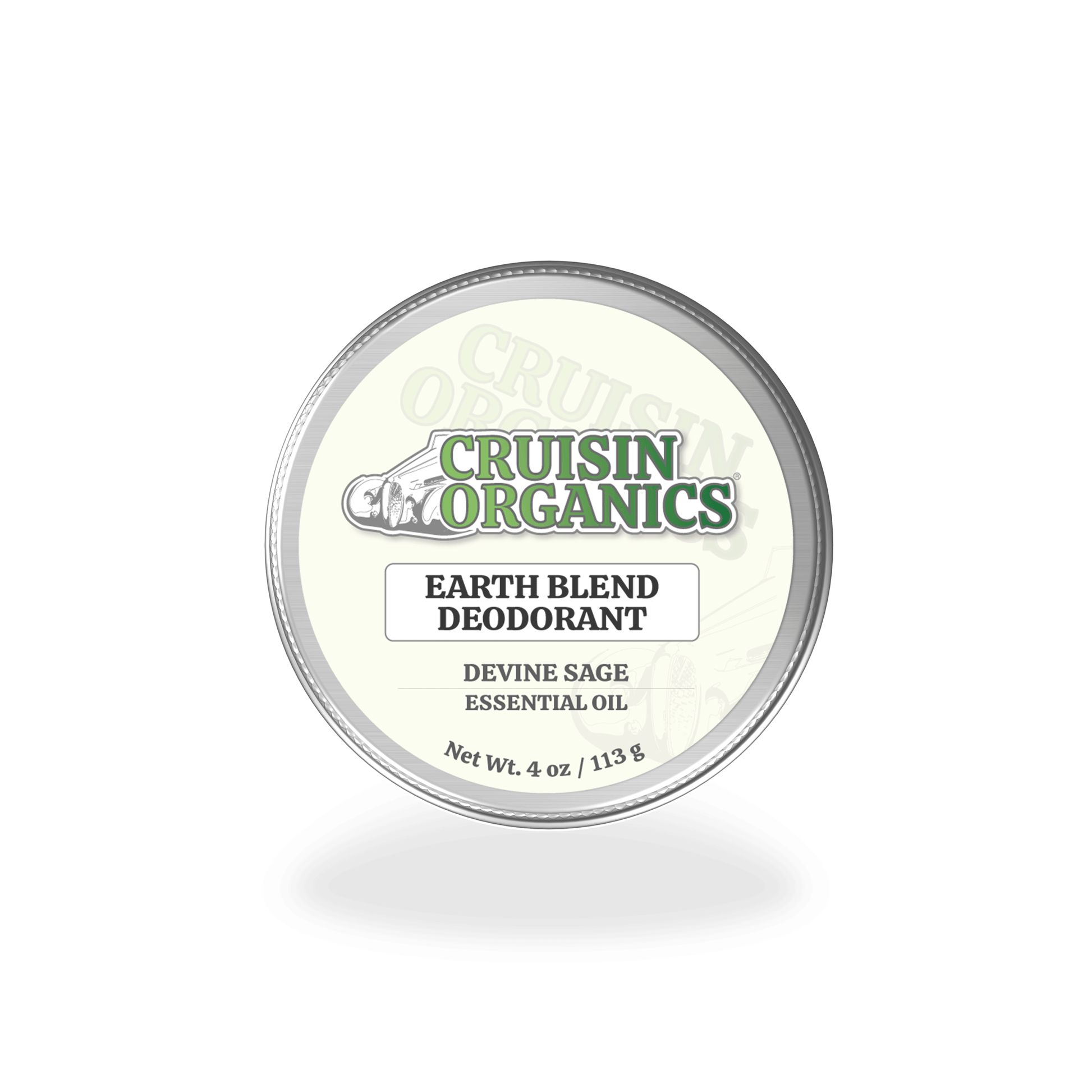 Cruisin Organics Earth Blend Deodorant Collection Vegan