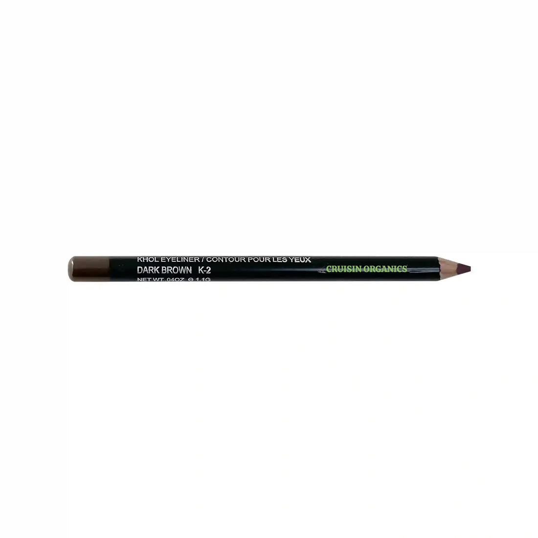 Dark Brown Eye Liner by Cruisin Organics.