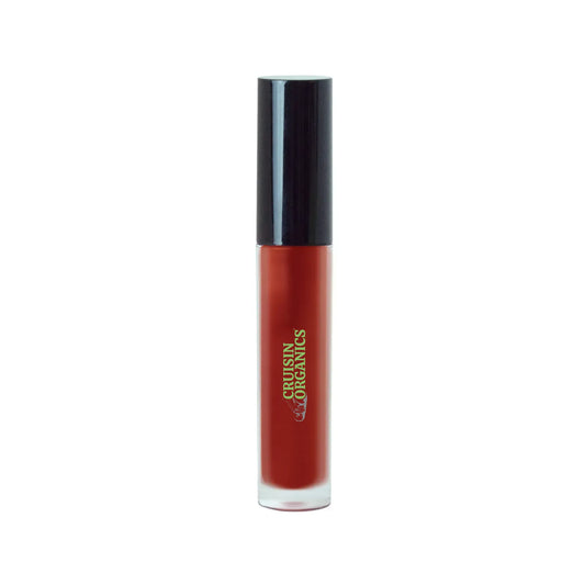 Cruisin Organics Brick Lip Gloss has warm red shading to shimmer lips for hours. Loving lips with our longwear liquid lip gloss. Lots of glossy shades and finishes.