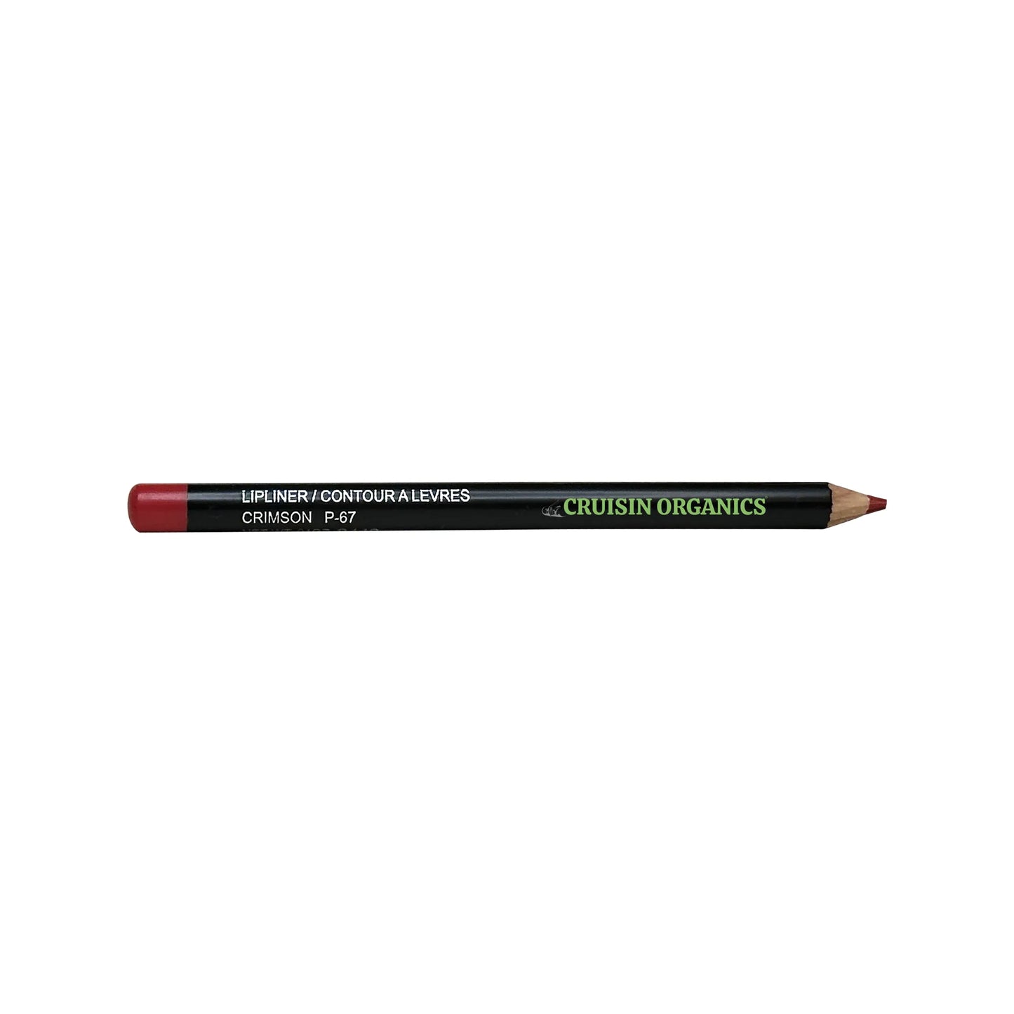 Looking to reshape and resize your lips? Look no further—our Cruisin Organics Crimson Lip Liner is here. Infused with beeswax and seed oils, this no-smudge, long-lasting formula is the perfect liner with a rich, creamy texture. The high-impact, rich pigments are the perfect tinted base for your favorite lipstick. You can easily create a fuller smile and a bigger pout as you smooth over your lips. With our lip liner, a dreamy and pillowy lip is never out of reach.