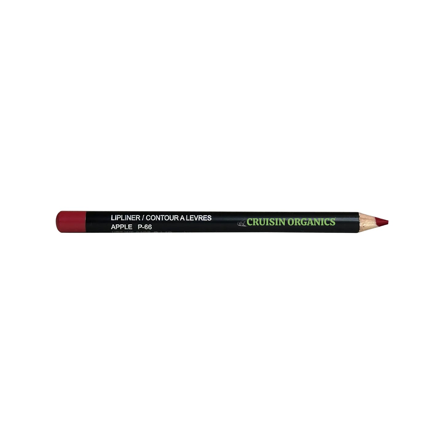 Cruisin Organics' Apple Lip Liner defines and enhances lips with long-lasting color and precision. Made from high-quality ingredients for a flawless finish.