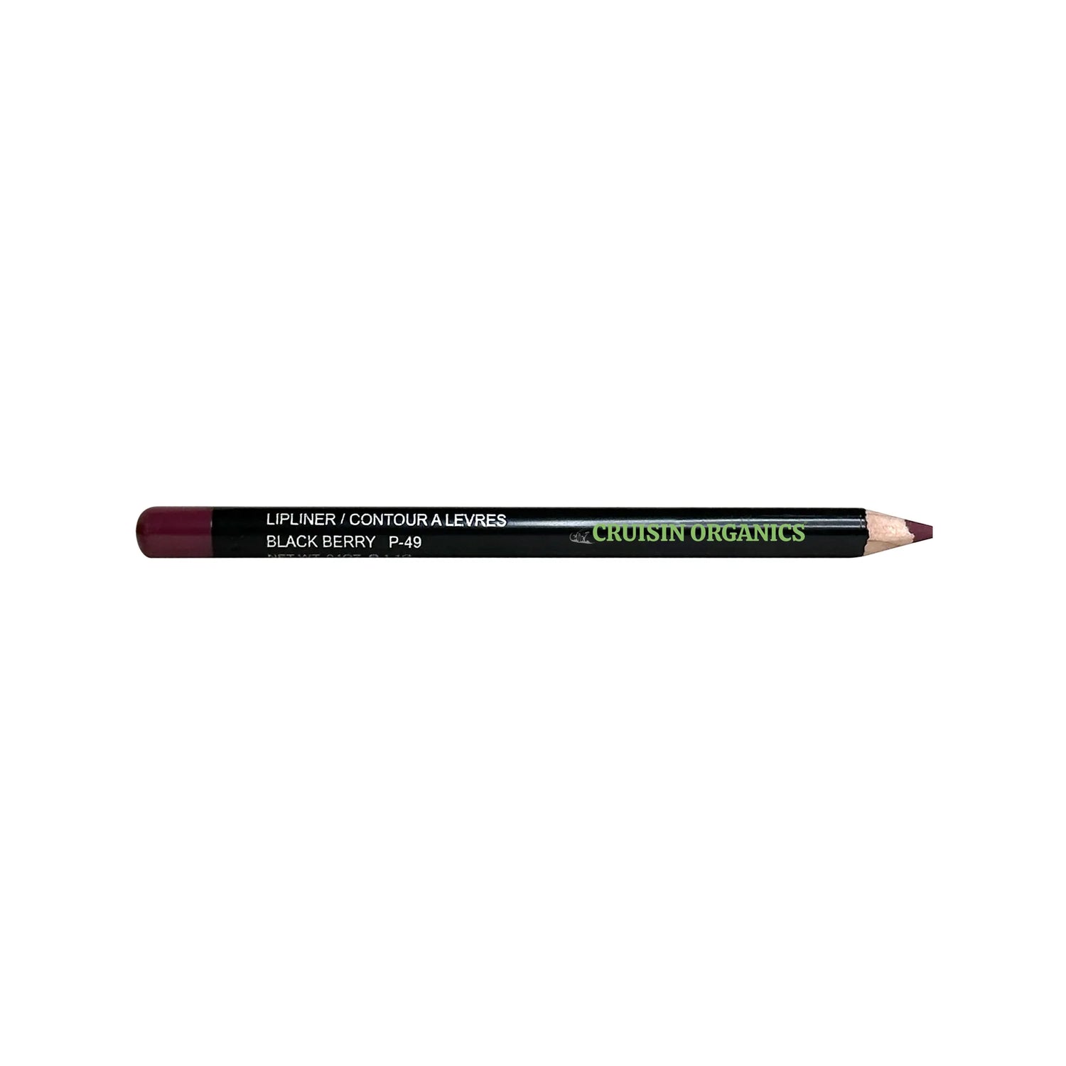 Looking to reshape and resize your lips? Look no further – our Cruisin Organics Black Berry Essence Lip Liner SPF is here. Infused with beeswax and seed oils, this no-smudge, long-lasting formula is the perfect liner with a rich, creamy texture. The high-impact, rich pigments are the perfect tinted base for your favorite lipstick. You can easily create a fuller smile and a bigger pout as you smoothe over your lips. With our Lip Liner, a dreamy and pillowy lip is never out of reach