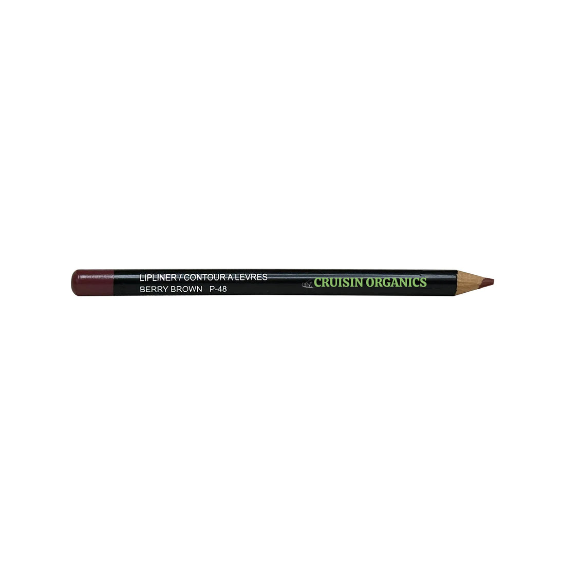 Experience the creamy and dreamy Berry Brown Lip Liner from Cruisin Organics. This liner enhances your distinctive lip look with precision and style.