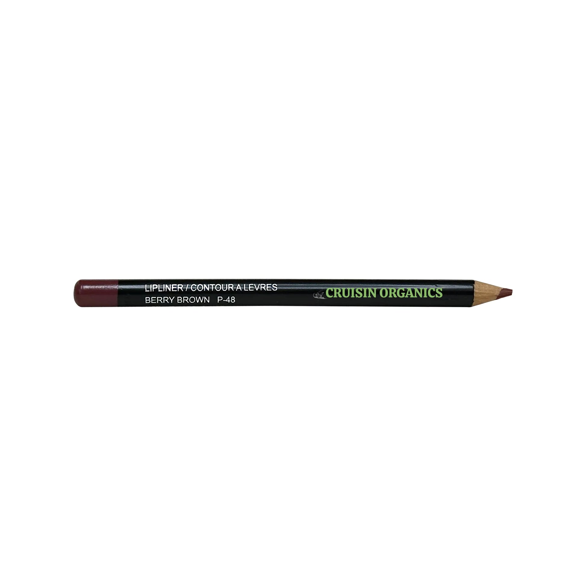 Experience the creamy and dreamy Berry Brown Lip Liner from Cruisin Organics. This liner enhances your distinctive lip look with precision and style.